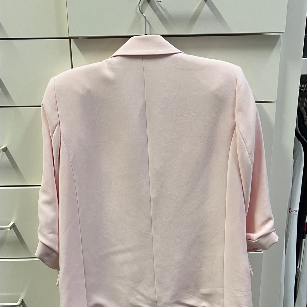 Zara Women's Light Pink Blazer - Picture 3 of 3